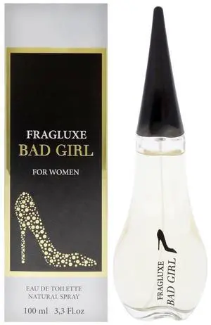 Fragluxe Bad Girl By Fragluxe For Women 3.3 Oz Eau De Toilette Spray Fragluxe Bad Girl By Fragluxe For Women 3.3 Oz Eau De Toilette Spray