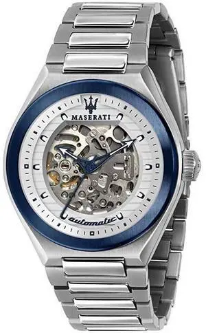 Maserati Triconic Skeleton Dial Automatic R8823139002 100M Men'S Watch Maserati Triconic Skeleton Dial Automatic R8823139002 100M Men'S Watch