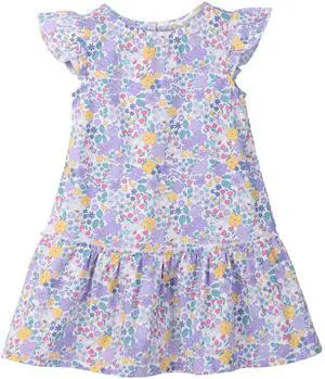 Beebay Floral Print Frill Dress Multi - Col - 5 Years Beebay Floral Print Frill Dress Multi - Col - 5 Years