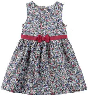 Beebay Ditsy floral bow detail dress Multi - 12-18 Months Beebay Ditsy floral bow detail dress Multi - 12-18 Months