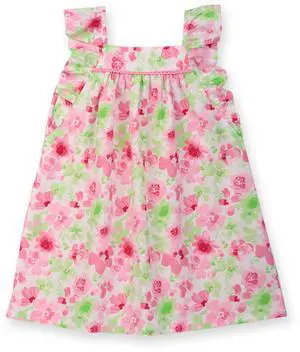 Beebay Floral print frill sleeve dress Multi-Color - 2 Years Beebay Floral print frill sleeve dress Multi-Color - 2 Years
