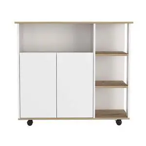 Serbia Kitchen Island One cabinet Four Open Shelves(D0102H2R0BV) Serbia Kitchen Island One cabinet Four Open Shelves(D0102H2R0BV)
