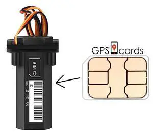 GPS Cards Sim for Mini Magnetic Car Kids GSM GPRS Real Time Tracker/ Geofences GPS Cards Sim for Mini Magnetic Car Kids GSM GPRS Real Time Tracker/ Geofences
