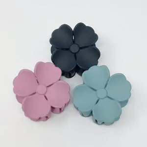 Hibiscus Petals Hair Claw Set Of 3 Hibiscus Petals Hair Claw Set Of 3