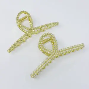 Golden Gem Hair Claw Set Golden Gem Hair Claw Set
