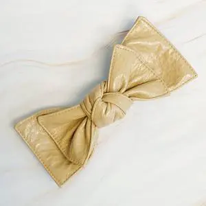 Patent Double Bow Hair Clip Patent Double Bow Hair Clip