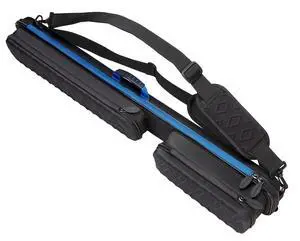 Casemaster Parallax Diamond Cue Case Blue Casemaster Parallax Diamond Cue Case Blue