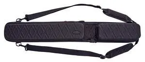 Casemaster Parallax Diamond Cue Case Black Casemaster Parallax Diamond Cue Case Black