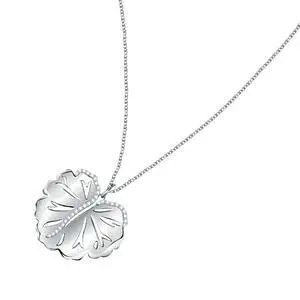 Morellato Ninfea Silver Necklace With Foglia Pendant SAUE01 For Women Morellato Ninfea Silver Necklace With Foglia Pendant SAUE01 For Women