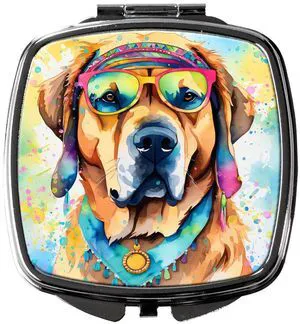 Mastiff Hippie Dawg Compact Mirror Decorative Travel Makeup Mirror for Women Girls Gifts Pocket Makeup Mirror Folding Handheld Mastiff Hippie Dawg Compact Mirror Decorative Travel Makeup Mirror for Women Girls Gifts Pocket Makeup Mirror Folding Handheld