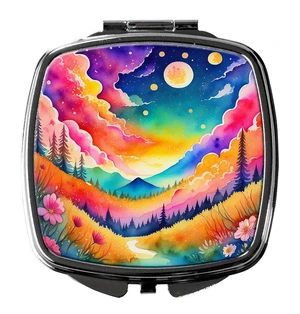 Colorful Stock, or gillyflower Compact Mirror Decorative Travel Makeup Mirror for Women Girls Gifts Pocket Makeup Mirror Folding Handheld Colorful Stock, or gillyflower Compact Mirror Decorative Travel Makeup Mirror for Women Girls Gifts Pocket Makeup Mirror Folding Handheld
