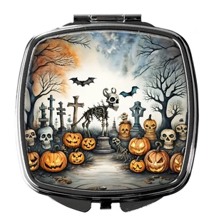 Pet Cemetery Spooky Halloween Compact Mirror Decorative Travel Makeup Mirror for Women Girls Gifts Pocket Makeup Mirror Folding Handheld Pet Cemetery Spooky Halloween Compact Mirror Decorative Travel Makeup Mirror for Women Girls Gifts Pocket Makeup Mirror Folding Handheld