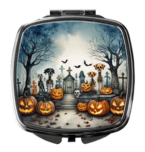 Pet Cemetery Spooky Halloween Compact Mirror Decorative Travel Makeup Mirror for Women Girls Gifts Pocket Makeup Mirror Folding Handheld Pet Cemetery Spooky Halloween Compact Mirror Decorative Travel Makeup Mirror for Women Girls Gifts Pocket Makeup Mirror Folding Handheld