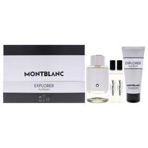Explorer Platinum by Mont Blanc for Men - 4 Pc Gift Set 3.3oz EDP Spray, 2 x 0.25oz EDP Spray (Mini), 3.3oz Shower Gel Explorer Platinum by Mont Blanc for Men - 4 Pc Gift Set 3.3oz EDP Spray, 2 x 0.25oz EDP Spray (Mini), 3.3oz Shower Gel