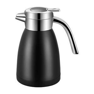 SOGA 2.2L Stainless Steel Insulated Vacuum Flask Black SOGA 2.2L Stainless Steel Insulated Vacuum Flask Black