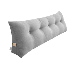 SOGA 180cm Silver Triangular Wedge Bed Pillow Headboard Backrest Bedside Tatami Cushion Home Decor SOGA 180cm Silver Triangular Wedge Bed Pillow Headboard Backrest Bedside Tatami Cushion Home Decor