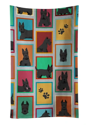 Lots of Scottish Terrier Kitchen Towel Dish Cloths Guest Hand Towel Decorative Bathroom Towel for Face,Tea, Dishcloth, Kitchen and Bath Lots of Scottish Terrier Kitchen Towel Dish Cloths Guest Hand Towel Decorative Bathroom Towel for Face,Tea, Dishcloth, Kitchen and Bath