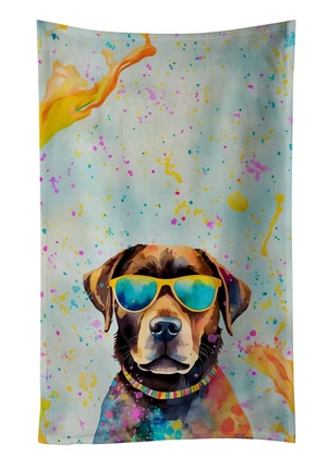 Chocolate Labrador Hippie Dawg Kitchen Towel Dish Cloths Guest Hand Towel Decorative Bathroom Towel for Face,Tea, Dishcloth, Kitchen and Bath Chocolate Labrador Hippie Dawg Kitchen Towel Dish Cloths Guest Hand Towel Decorative Bathroom Towel for Face,Tea, Dishcloth, Kitchen and Bath
