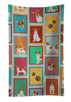 Lots of Red and White Jack Russell Terrier Kitchen Towel Dish Cloths Guest Hand Towel Decorative Bathroom Towel for Face,Tea, Dishcloth, Kitchen and Bath Lots of Red and White Jack Russell Terrier Kitchen Towel Dish Cloths Guest Hand Towel Decorative Bathroom Towel for Face,Tea, Dishcloth, Kitchen and Bath