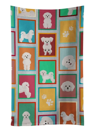 Lots of Bichon Frise Kitchen Towel Dish Cloths Guest Hand Towel Decorative Bathroom Towel for Face,Tea, Dishcloth, Kitchen and Bath Lots of Bichon Frise Kitchen Towel Dish Cloths Guest Hand Towel Decorative Bathroom Towel for Face,Tea, Dishcloth, Kitchen and Bath