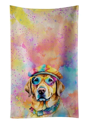 Yellow Labrador Hippie Dawg Kitchen Towel Dish Cloths Guest Hand Towel Decorative Bathroom Towel for Face,Tea, Dishcloth, Kitchen and Bath Yellow Labrador Hippie Dawg Kitchen Towel Dish Cloths Guest Hand Towel Decorative Bathroom Towel for Face,Tea, Dishcloth, Kitchen and Bath