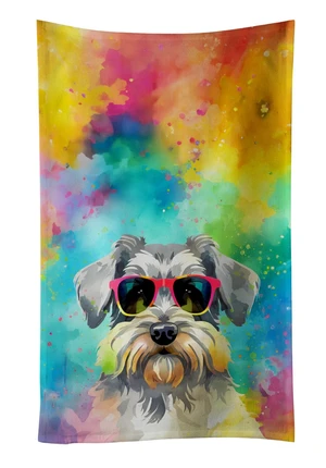 Schnauzer Hippie Dawg Kitchen Towel Dish Cloths Guest Hand Towel Decorative Bathroom Towel for Face,Tea, Dishcloth, Kitchen and Bath Schnauzer Hippie Dawg Kitchen Towel Dish Cloths Guest Hand Towel Decorative Bathroom Towel for Face,Tea, Dishcloth, Kitchen and Bath