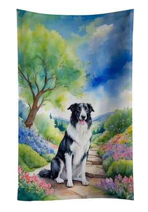Borzoi Spring Path Kitchen Towel Dish Cloths Guest Hand Towel Decorative Bathroom Towel for Face,Tea, Dishcloth, Kitchen and Bath Borzoi Spring Path Kitchen Towel Dish Cloths Guest Hand Towel Decorative Bathroom Towel for Face,Tea, Dishcloth, Kitchen and Bath