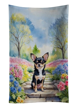 Chihuahua Spring Path Kitchen Towel Dish Cloths Guest Hand Towel Decorative Bathroom Towel for Face,Tea, Dishcloth, Kitchen and Bath Chihuahua Spring Path Kitchen Towel Dish Cloths Guest Hand Towel Decorative Bathroom Towel for Face,Tea, Dishcloth, Kitchen and Bath
