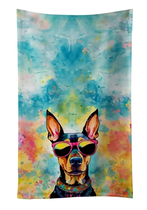 Doberman Pinscher Hippie Dawg Kitchen Towel Dish Cloths Guest Hand Towel Decorative Bathroom Towel for Face,Tea, Dishcloth, Kitchen and Bath Doberman Pinscher Hippie Dawg Kitchen Towel Dish Cloths Guest Hand Towel Decorative Bathroom Towel for Face,Tea, Dishcloth, Kitchen and Bath