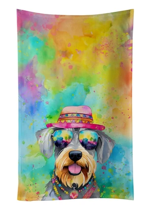 Schnauzer Hippie Dawg Kitchen Towel Dish Cloths Guest Hand Towel Decorative Bathroom Towel for Face,Tea, Dishcloth, Kitchen and Bath Schnauzer Hippie Dawg Kitchen Towel Dish Cloths Guest Hand Towel Decorative Bathroom Towel for Face,Tea, Dishcloth, Kitchen and Bath