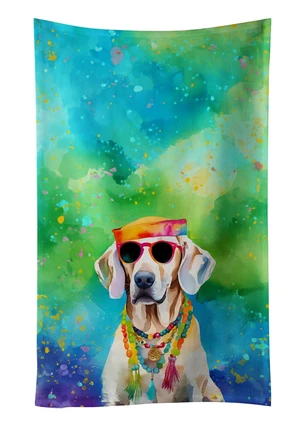 Weimaraner Hippie Dawg Kitchen Towel Dish Cloths Guest Hand Towel Decorative Bathroom Towel for Face,Tea, Dishcloth, Kitchen and Bath Weimaraner Hippie Dawg Kitchen Towel Dish Cloths Guest Hand Towel Decorative Bathroom Towel for Face,Tea, Dishcloth, Kitchen and Bath