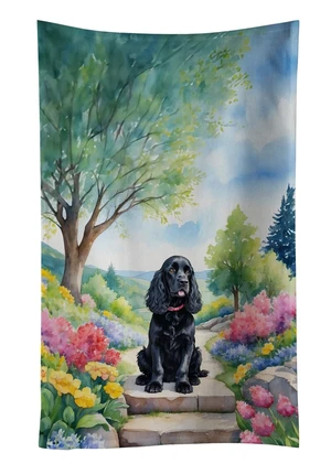 Cocker Spaniel Spring Path Kitchen Towel Dish Cloths Guest Hand Towel Decorative Bathroom Towel for Face,Tea, Dishcloth, Kitchen and Bath Cocker Spaniel Spring Path Kitchen Towel Dish Cloths Guest Hand Towel Decorative Bathroom Towel for Face,Tea, Dishcloth, Kitchen and Bath