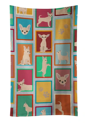Lots of Chihuahua Kitchen Towel Dish Cloths Guest Hand Towel Decorative Bathroom Towel for Face,Tea, Dishcloth, Kitchen and Bath Lots of Chihuahua Kitchen Towel Dish Cloths Guest Hand Towel Decorative Bathroom Towel for Face,Tea, Dishcloth, Kitchen and Bath