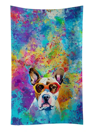 Boxer Hippie Dawg Kitchen Towel Dish Cloths Guest Hand Towel Decorative Bathroom Towel for Face,Tea, Dishcloth, Kitchen and Bath Boxer Hippie Dawg Kitchen Towel Dish Cloths Guest Hand Towel Decorative Bathroom Towel for Face,Tea, Dishcloth, Kitchen and Bath