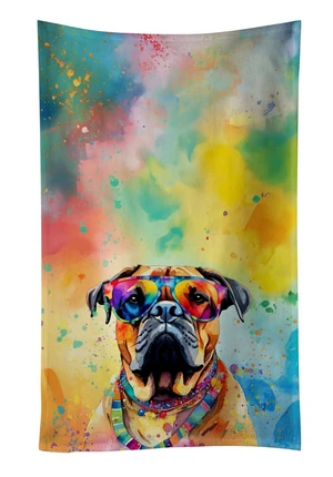 Bullmastiff Hippie Dawg Kitchen Towel Dish Cloths Guest Hand Towel Decorative Bathroom Towel for Face,Tea, Dishcloth, Kitchen and Bath Bullmastiff Hippie Dawg Kitchen Towel Dish Cloths Guest Hand Towel Decorative Bathroom Towel for Face,Tea, Dishcloth, Kitchen and Bath