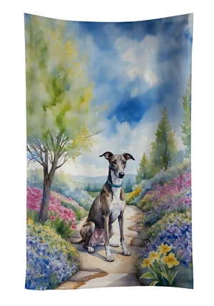 Greyhound Spring Path Kitchen Towel Dish Cloths Guest Hand Towel Decorative Bathroom Towel for Face,Tea, Dishcloth, Kitchen and Bath Greyhound Spring Path Kitchen Towel Dish Cloths Guest Hand Towel Decorative Bathroom Towel for Face,Tea, Dishcloth, Kitchen and Bath
