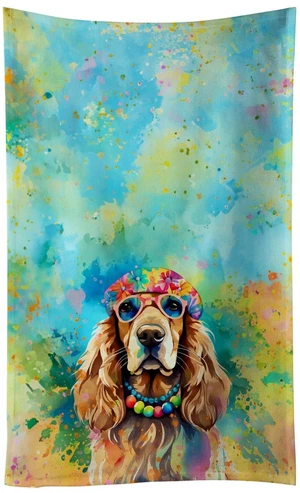 Cocker Spaniel Hippie Dawg Kitchen Towel Dish Cloths Guest Hand Towel Decorative Bathroom Towel for Face,Tea, Dishcloth, Kitchen and Bath Cocker Spaniel Hippie Dawg Kitchen Towel Dish Cloths Guest Hand Towel Decorative Bathroom Towel for Face,Tea, Dishcloth, Kitchen and Bath
