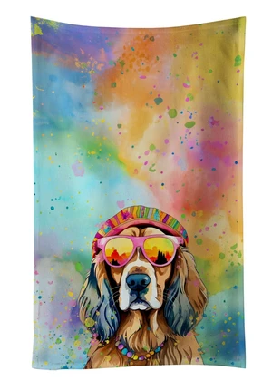 Cocker Spaniel Hippie Dawg Kitchen Towel Dish Cloths Guest Hand Towel Decorative Bathroom Towel for Face,Tea, Dishcloth, Kitchen and Bath Cocker Spaniel Hippie Dawg Kitchen Towel Dish Cloths Guest Hand Towel Decorative Bathroom Towel for Face,Tea, Dishcloth, Kitchen and Bath