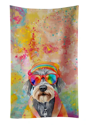 Schnauzer Hippie Dawg Kitchen Towel Dish Cloths Guest Hand Towel Decorative Bathroom Towel for Face,Tea, Dishcloth, Kitchen and Bath Schnauzer Hippie Dawg Kitchen Towel Dish Cloths Guest Hand Towel Decorative Bathroom Towel for Face,Tea, Dishcloth, Kitchen and Bath
