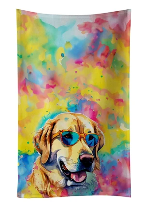 Yellow Labrador Hippie Dawg Kitchen Towel Dish Cloths Guest Hand Towel Decorative Bathroom Towel for Face,Tea, Dishcloth, Kitchen and Bath Yellow Labrador Hippie Dawg Kitchen Towel Dish Cloths Guest Hand Towel Decorative Bathroom Towel for Face,Tea, Dishcloth, Kitchen and Bath