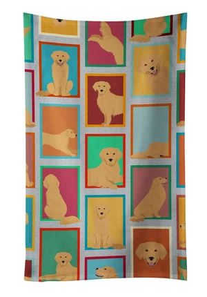 Lots of Golden Retriever Kitchen Towel Dish Cloths Guest Hand Towel Decorative Bathroom Towel for Face,Tea, Dishcloth, Kitchen and Bath Lots of Golden Retriever Kitchen Towel Dish Cloths Guest Hand Towel Decorative Bathroom Towel for Face,Tea, Dishcloth, Kitchen and Bath