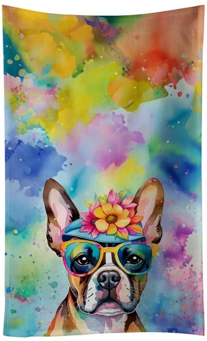 Boston Terrier Hippie Dawg Kitchen Towel Dish Cloths Guest Hand Towel Decorative Bathroom Towel for Face,Tea, Dishcloth, Kitchen and Bath Boston Terrier Hippie Dawg Kitchen Towel Dish Cloths Guest Hand Towel Decorative Bathroom Towel for Face,Tea, Dishcloth, Kitchen and Bath