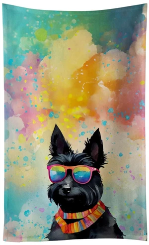 Scottish Terrier Hippie Dawg Kitchen Towel Dish Cloths Guest Hand Towel Decorative Bathroom Towel for Face,Tea, Dishcloth, Kitchen and Bath Scottish Terrier Hippie Dawg Kitchen Towel Dish Cloths Guest Hand Towel Decorative Bathroom Towel for Face,Tea, Dishcloth, Kitchen and Bath