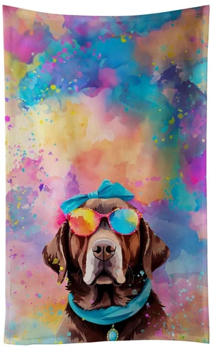 Chocolate Labrador Hippie Dawg Kitchen Towel Dish Cloths Guest Hand Towel Decorative Bathroom Towel for Face,Tea, Dishcloth, Kitchen and Bath Chocolate Labrador Hippie Dawg Kitchen Towel Dish Cloths Guest Hand Towel Decorative Bathroom Towel for Face,Tea, Dishcloth, Kitchen and Bath