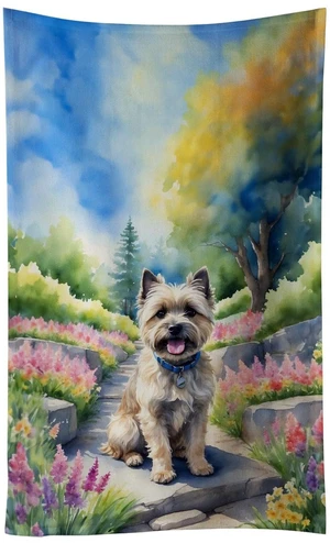 Cairn Terrier Spring Path Kitchen Towel Dish Cloths Guest Hand Towel Decorative Bathroom Towel for Face,Tea, Dishcloth, Kitchen and Bath Cairn Terrier Spring Path Kitchen Towel Dish Cloths Guest Hand Towel Decorative Bathroom Towel for Face,Tea, Dishcloth, Kitchen and Bath