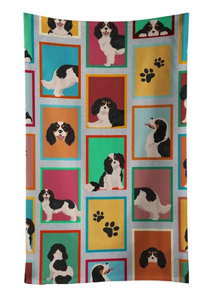 Lots of Tricolor Cavalier Spaniel Kitchen Towel Dish Cloths Guest Hand Towel Decorative Bathroom Towel for Face,Tea, Dishcloth, Kitchen and Bath Lots of Tricolor Cavalier Spaniel Kitchen Towel Dish Cloths Guest Hand Towel Decorative Bathroom Towel for Face,Tea, Dishcloth, Kitchen and Bath