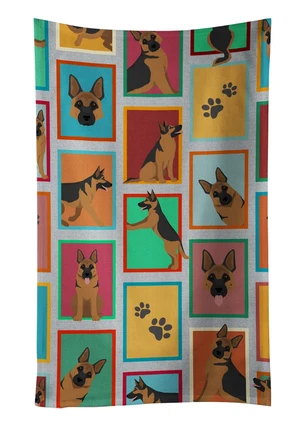 Lots of German Shepherd Kitchen Towel Dish Cloths Guest Hand Towel Decorative Bathroom Towel for Face,Tea, Dishcloth, Kitchen and Bath Lots of German Shepherd Kitchen Towel Dish Cloths Guest Hand Towel Decorative Bathroom Towel for Face,Tea, Dishcloth, Kitchen and Bath