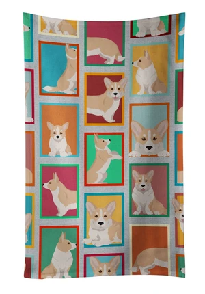 Lots of Fawn Cardigan Corgi Kitchen Towel Dish Cloths Guest Hand Towel Decorative Bathroom Towel for Face,Tea, Dishcloth, Kitchen and Bath Lots of Fawn Cardigan Corgi Kitchen Towel Dish Cloths Guest Hand Towel Decorative Bathroom Towel for Face,Tea, Dishcloth, Kitchen and Bath