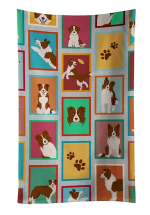 Lots of Red Border Collie Kitchen Towel Dish Cloths Guest Hand Towel Decorative Bathroom Towel for Face,Tea, Dishcloth, Kitchen and Bath Lots of Red Border Collie Kitchen Towel Dish Cloths Guest Hand Towel Decorative Bathroom Towel for Face,Tea, Dishcloth, Kitchen and Bath