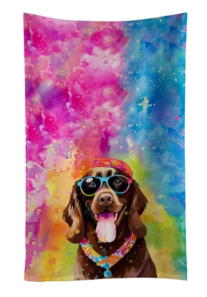 Chocolate Labrador Hippie Dawg Kitchen Towel Dish Cloths Guest Hand Towel Decorative Bathroom Towel for Face,Tea, Dishcloth, Kitchen and Bath Chocolate Labrador Hippie Dawg Kitchen Towel Dish Cloths Guest Hand Towel Decorative Bathroom Towel for Face,Tea, Dishcloth, Kitchen and Bath